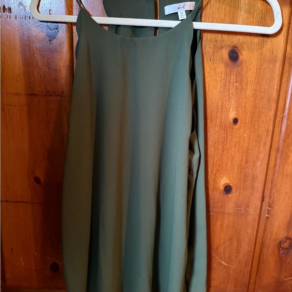 Elegant Olive Green Women's Skirt
